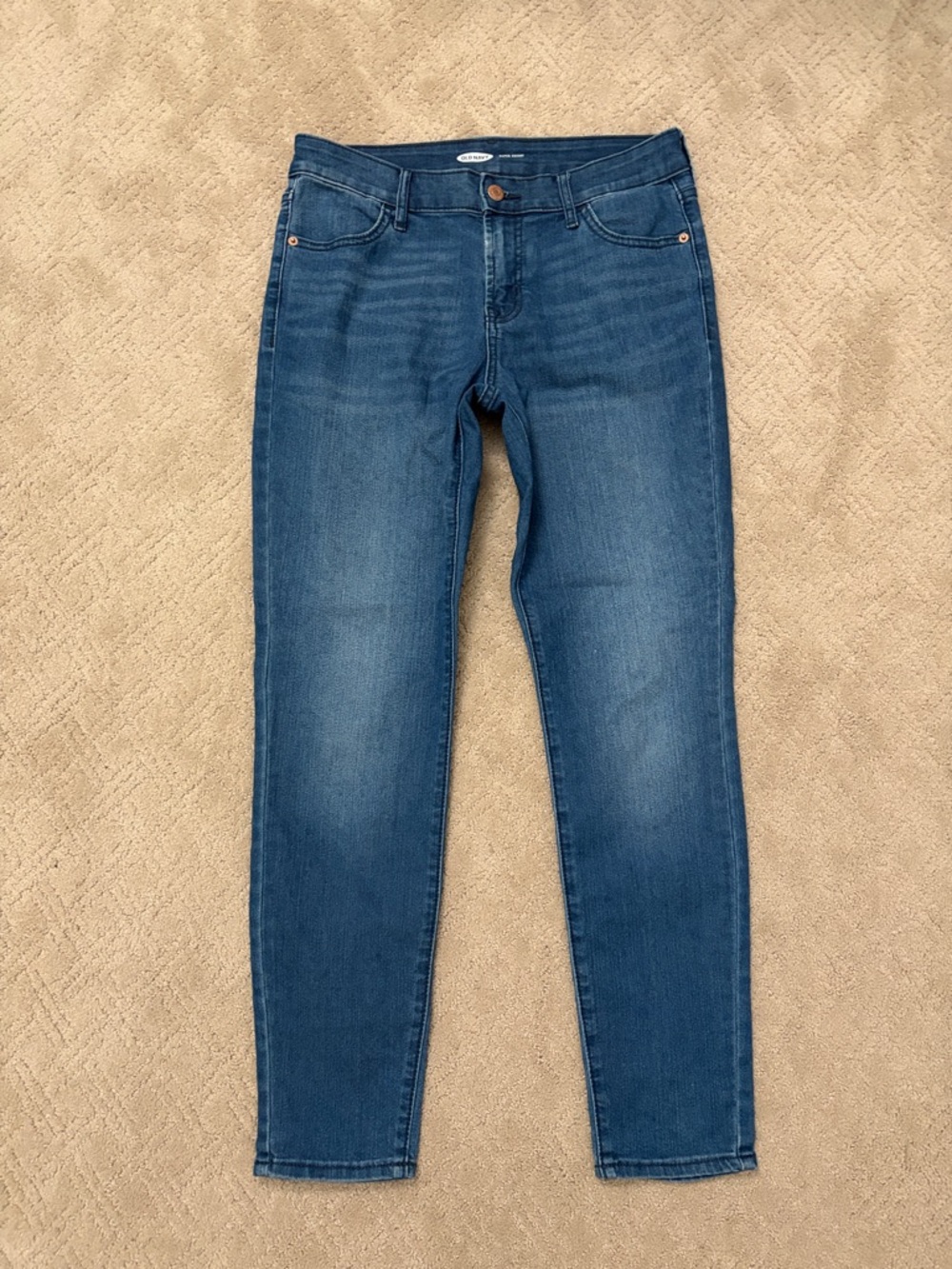 Old Navy Dark Wash Super Skinny Jeans